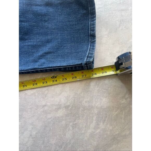 Lee Distressed Women’s Blue Jeans Bootcut Size 18W - Picture 8 of 8